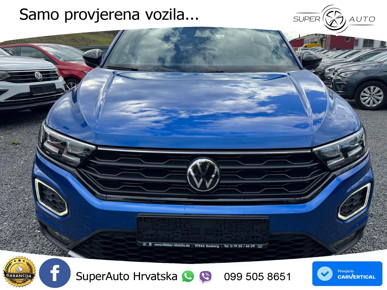 Volkswagen T-Roc 1.5 TSI (150 KS) DSG LED+GR SJED+ACC