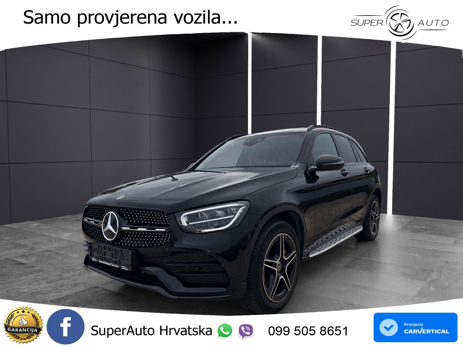 Mercedes GLC 220d (194 KS) 4MATIC G-TRONIC AMG LED+GR SJED+ACC