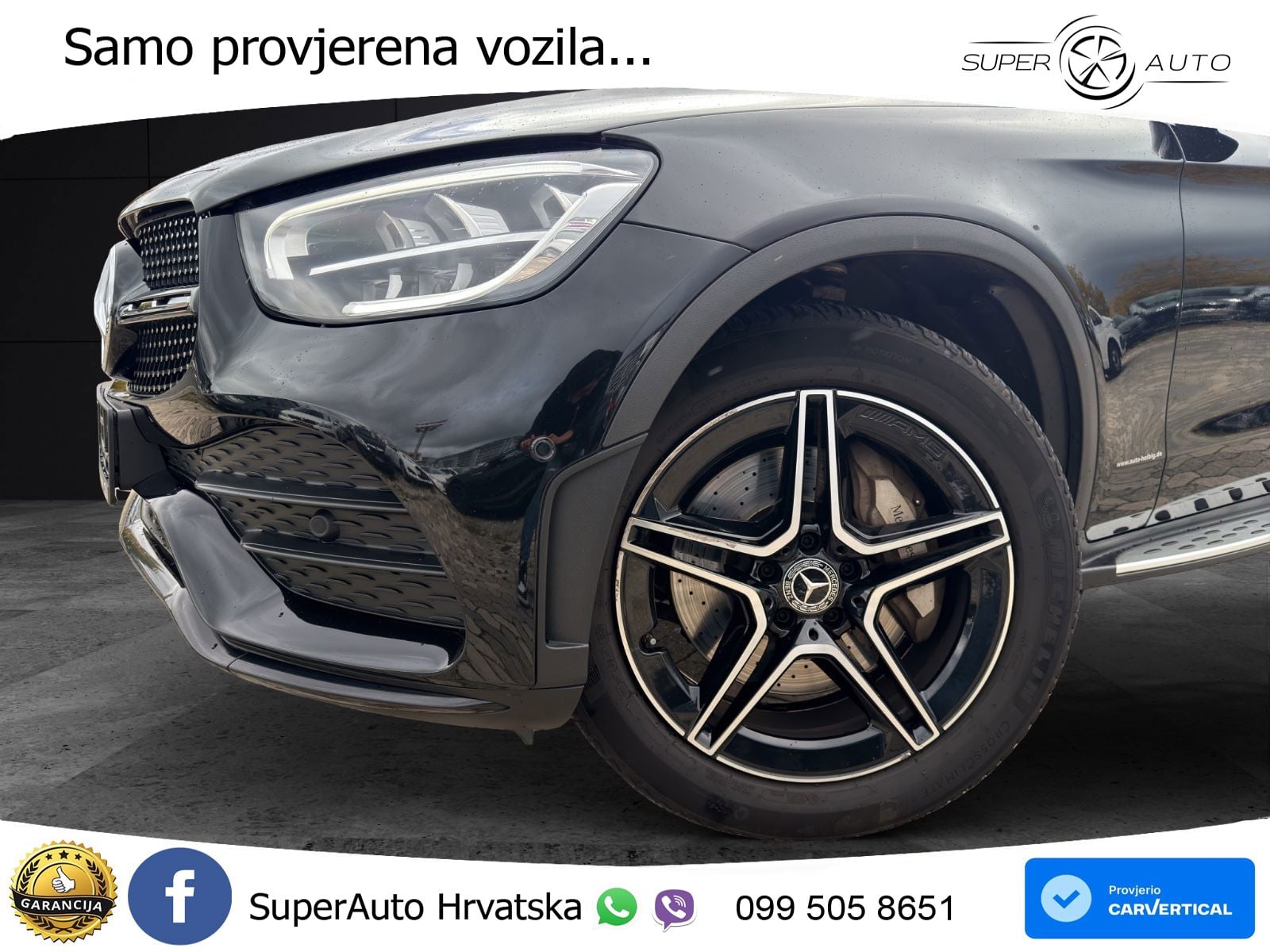 Mercedes GLC 220d (194 KS) 4MATIC G-TRONIC AMG LED+GR SJED+ACC