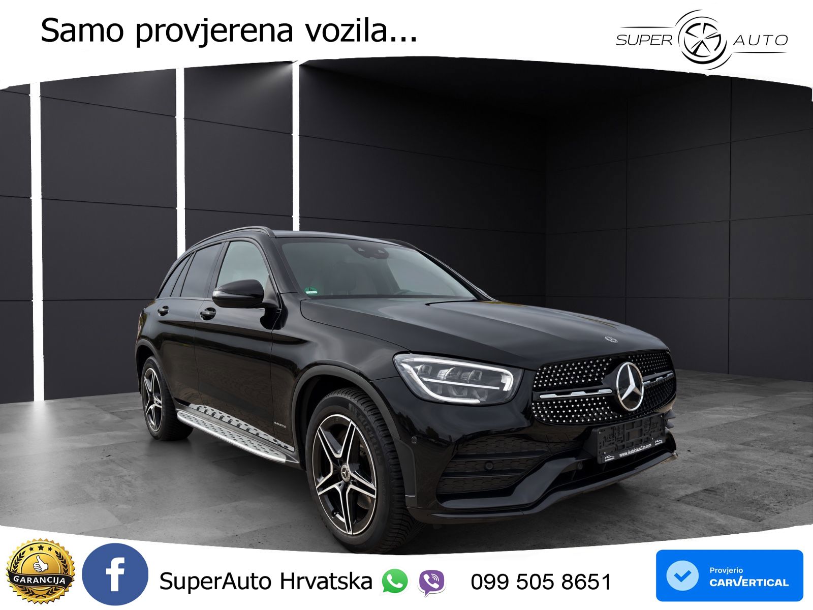 Mercedes GLC 220d (194 KS) 4MATIC G-TRONIC AMG LED+GR SJED+ACC