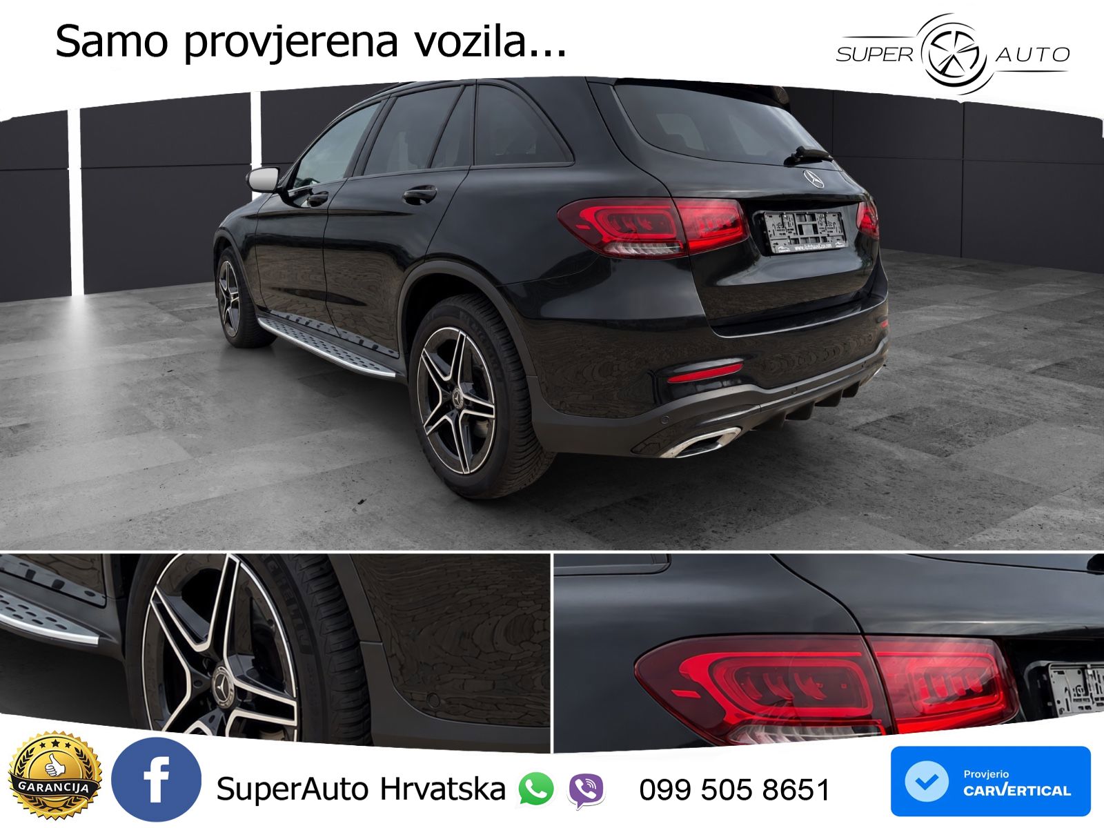 Mercedes GLC 220d (194 KS) 4MATIC G-TRONIC AMG LED+GR SJED+ACC