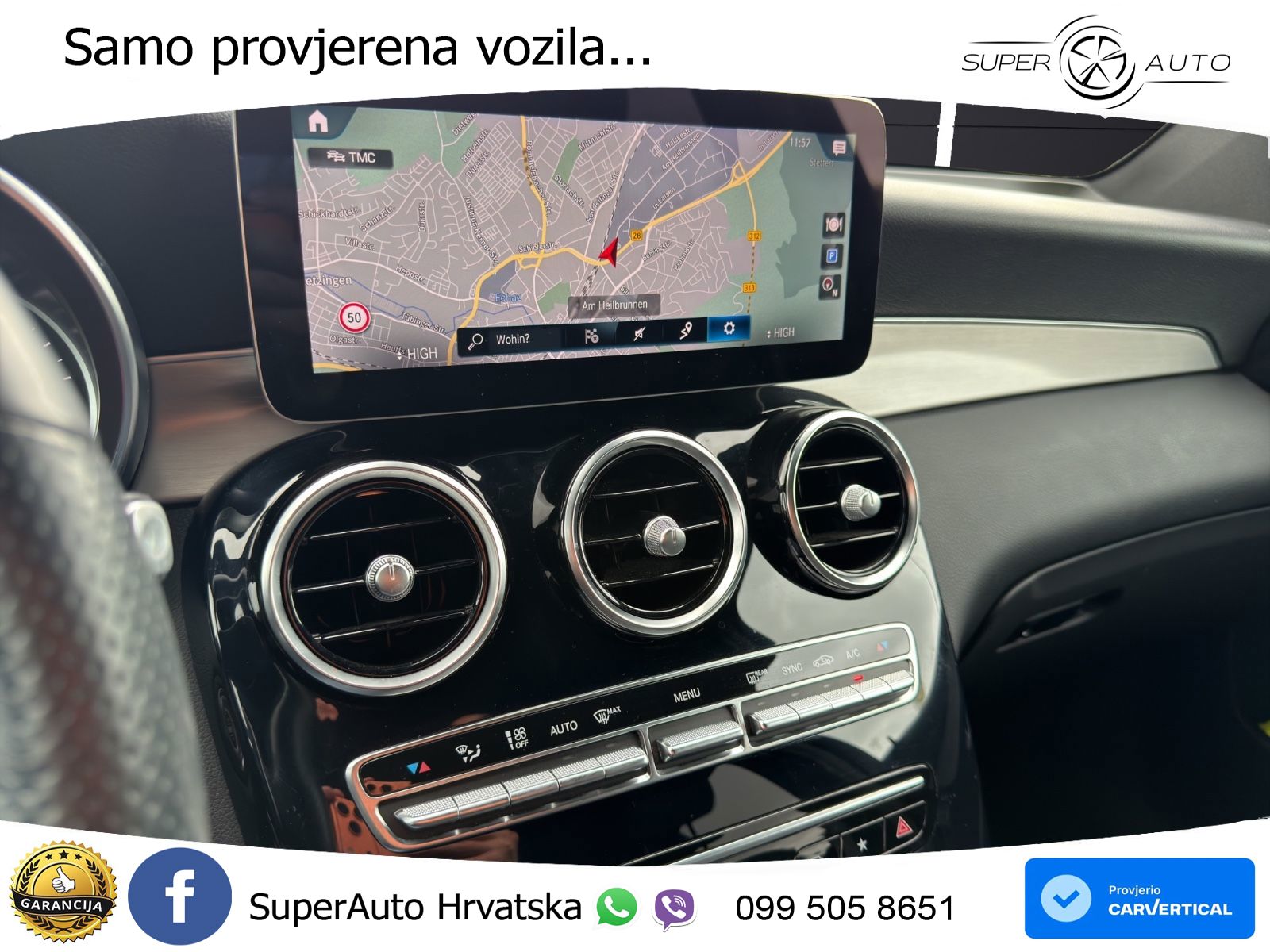 Mercedes GLC 220d (194 KS) 4MATIC G-TRONIC AMG LED+GR SJED+ACC