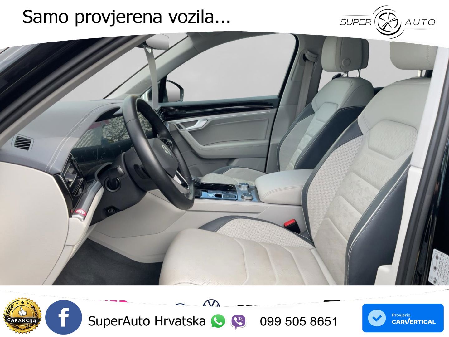 Volkswagen Touareg 3.0 V6 TDI (286 KS) 4MOTION Tiptronic ZRAČNI+ACC+GR SJED+KAM+PANO