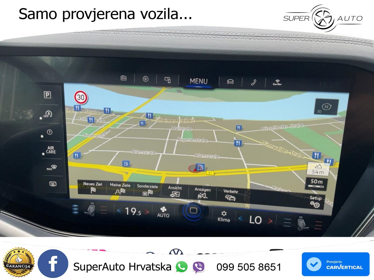 Volkswagen Touareg 3.0 V6 TDI (286 KS) 4MOTION Tiptronic ZRAČNI+ACC+GR SJED+KAM+PANO