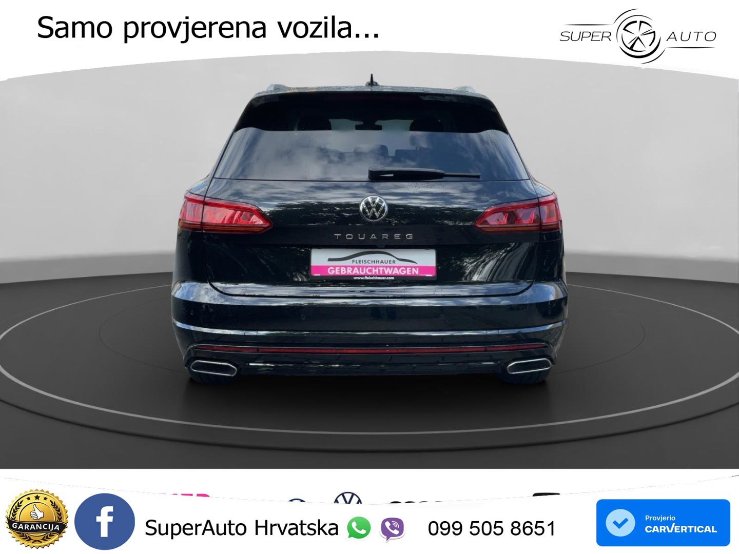 Volkswagen Touareg 3.0 V6 TDI (286 KS) 4MOTION Tiptronic ZRAČNI+ACC+GR SJED+KAM+PANO