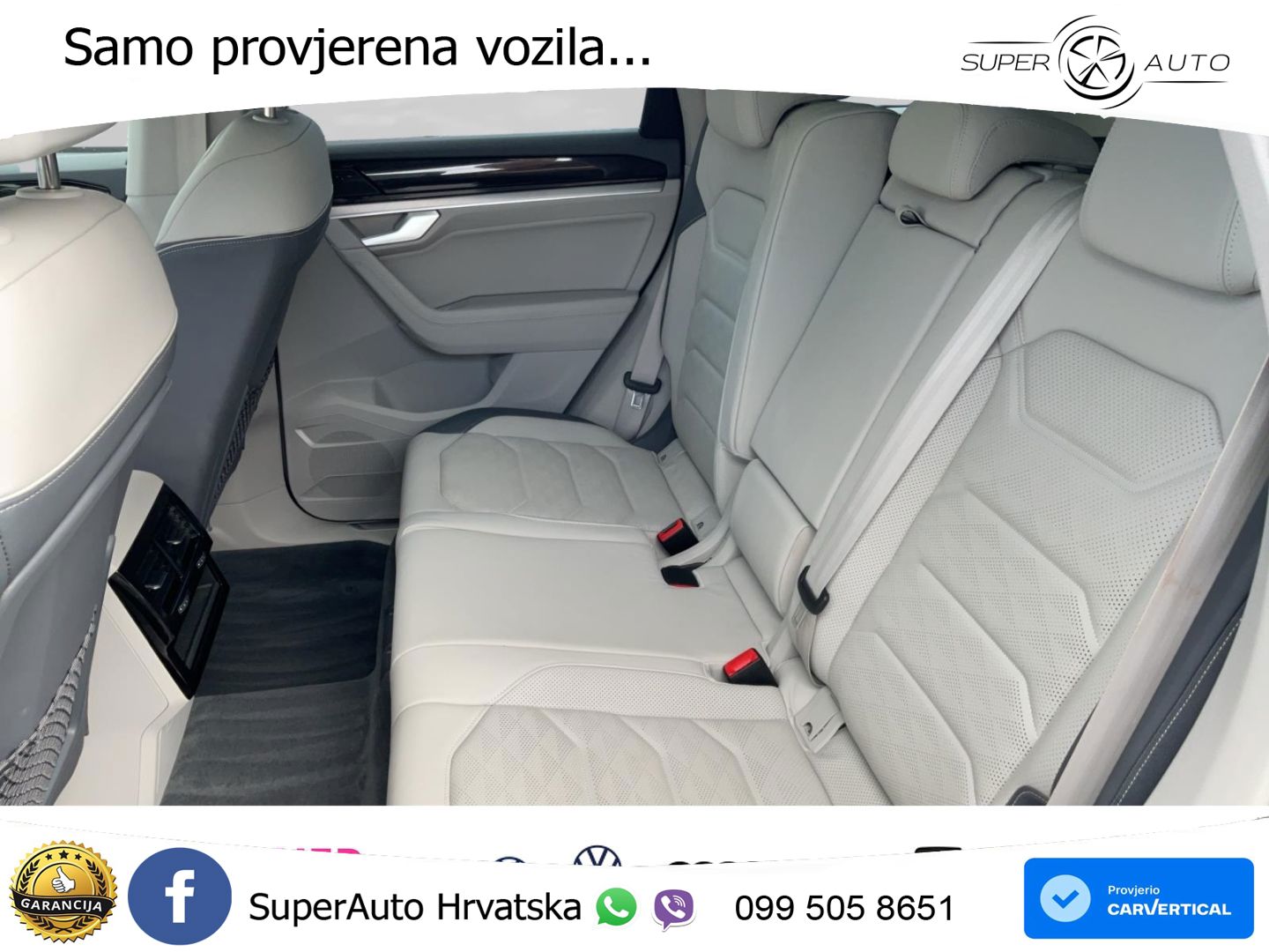 Volkswagen Touareg 3.0 V6 TDI (286 KS) 4MOTION Tiptronic ZRAČNI+ACC+GR SJED+KAM+PANO
