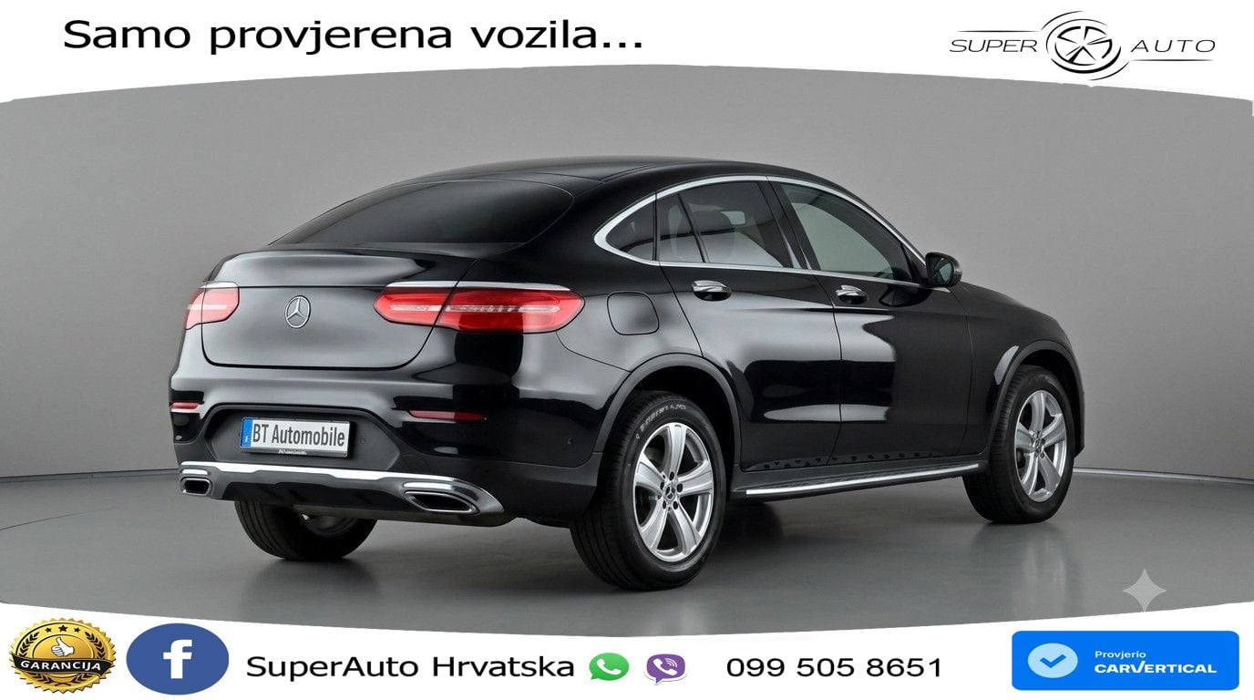 Mercedes GLC Coupe 220d (170 KS) 4MATIC G-TRONIC LED+GR SJED+ACC