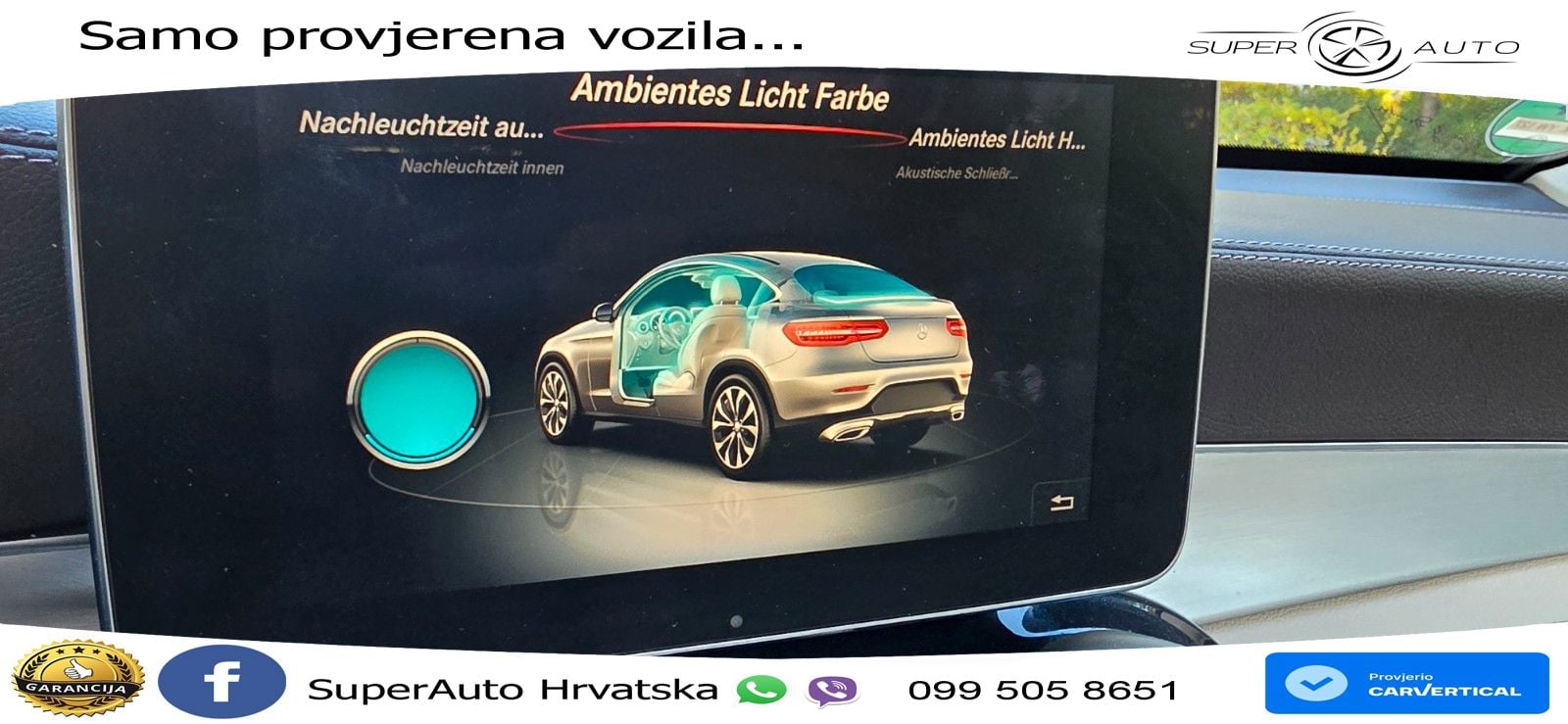 Mercedes GLC Coupe 220d (170 KS) 4MATIC G-TRONIC LED+GR SJED+ACC