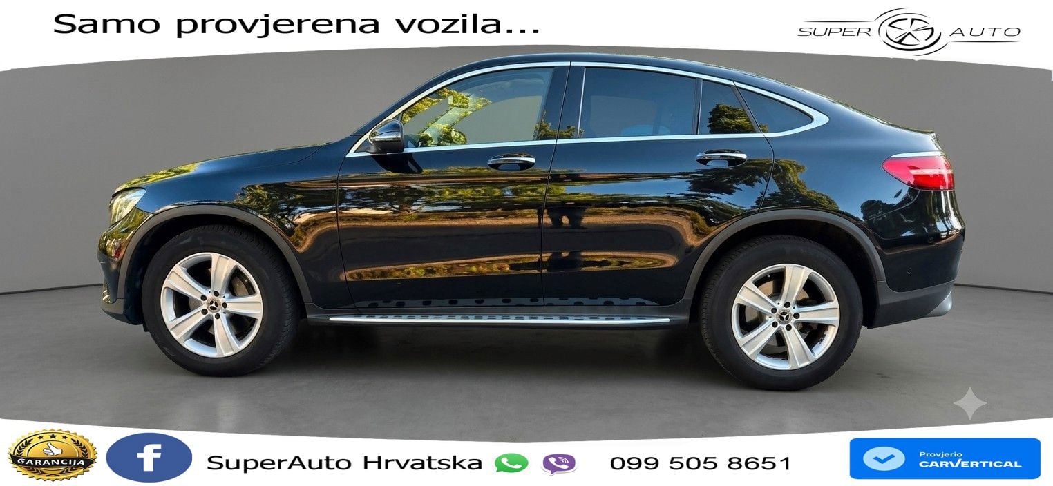 Mercedes GLC Coupe 220d (170 KS) 4MATIC G-TRONIC LED+GR SJED+ACC