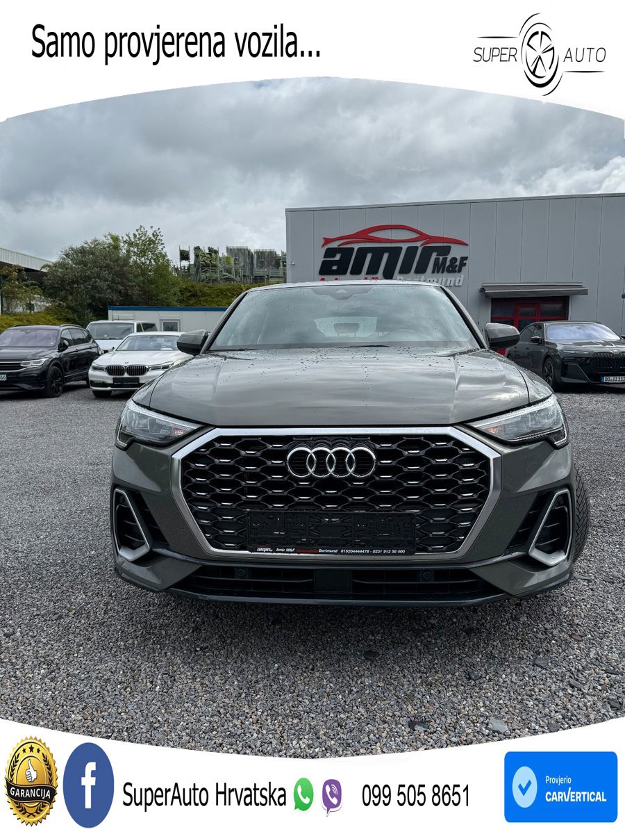 Audi Q3 35 TFSI (150 KS) S tronic S line LED+GR SJED+ACC