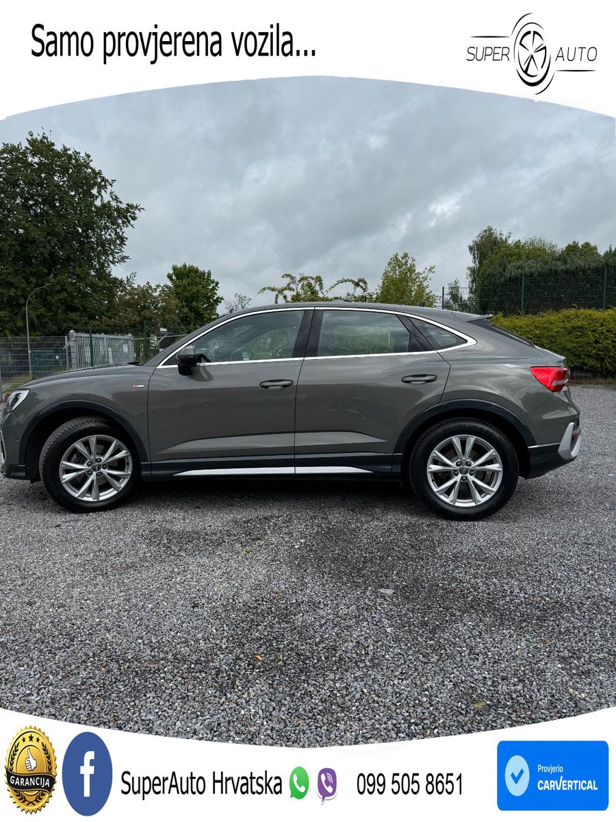 Audi Q3 35 TFSI (150 KS) S tronic S line LED+GR SJED+ACC