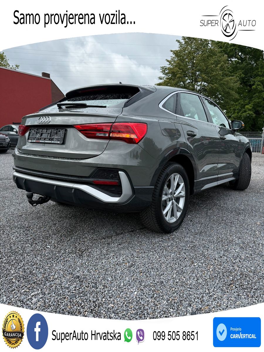 Audi Q3 35 TFSI (150 KS) S tronic S line LED+GR SJED+ACC
