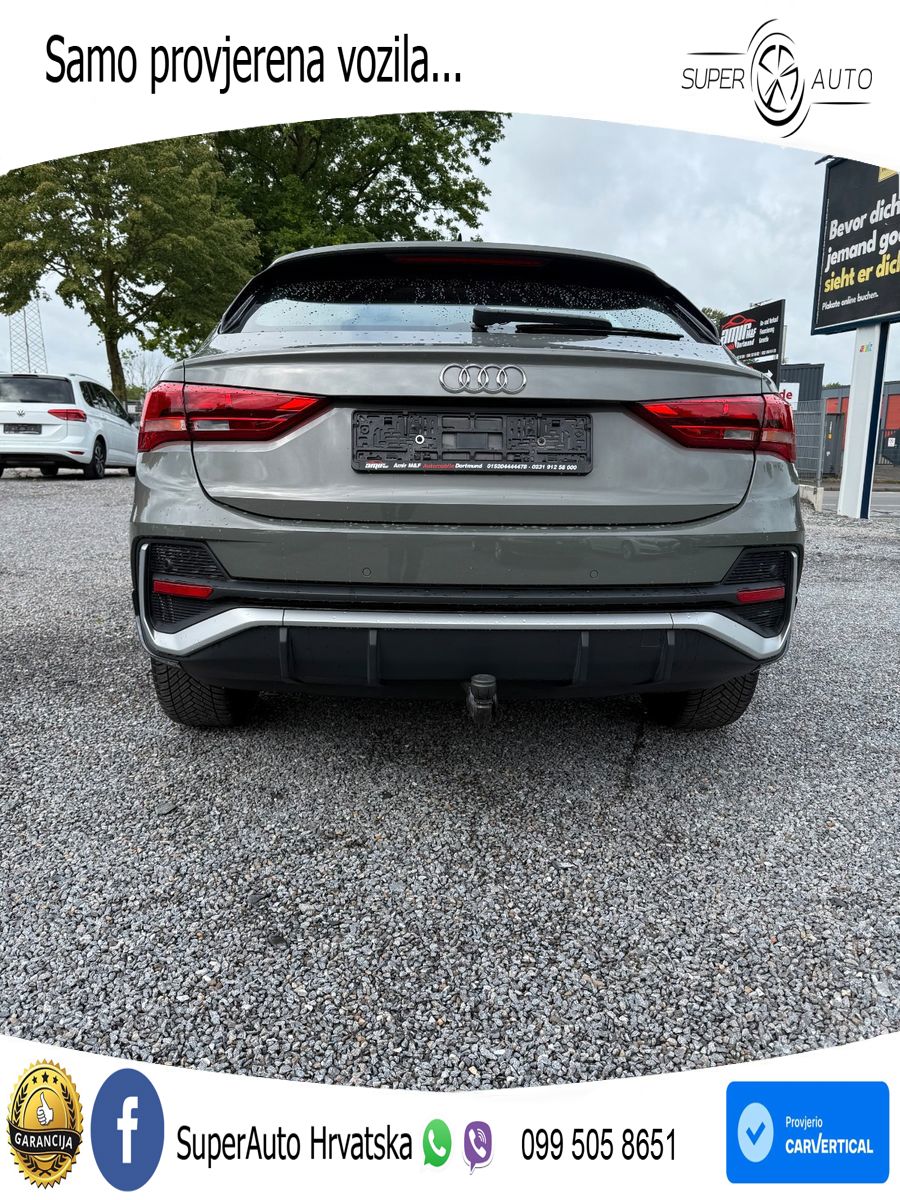 Audi Q3 35 TFSI (150 KS) S tronic S line LED+GR SJED+ACC