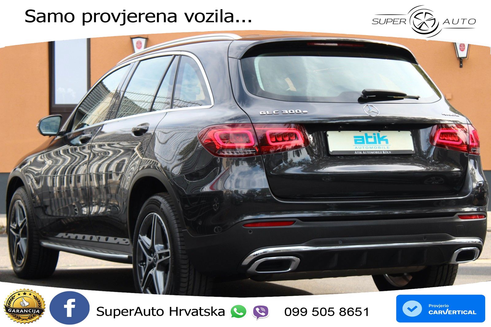 Mercedes GLC 300e (320 KS) 4MATIC 9G-TRONIC AMG LED+GR SJED+ACC