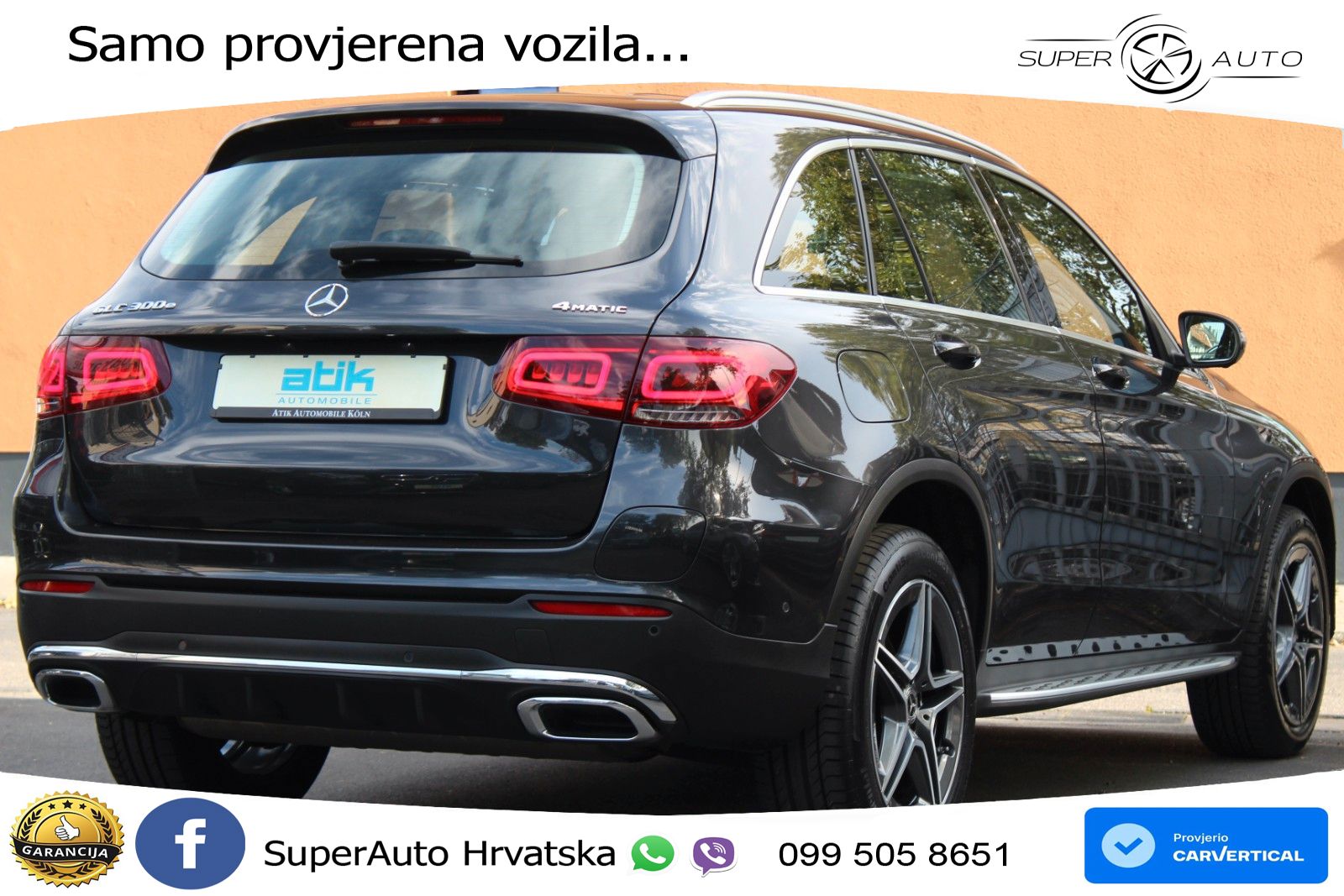 Mercedes GLC 300e (320 KS) 4MATIC 9G-TRONIC AMG LED+GR SJED+ACC