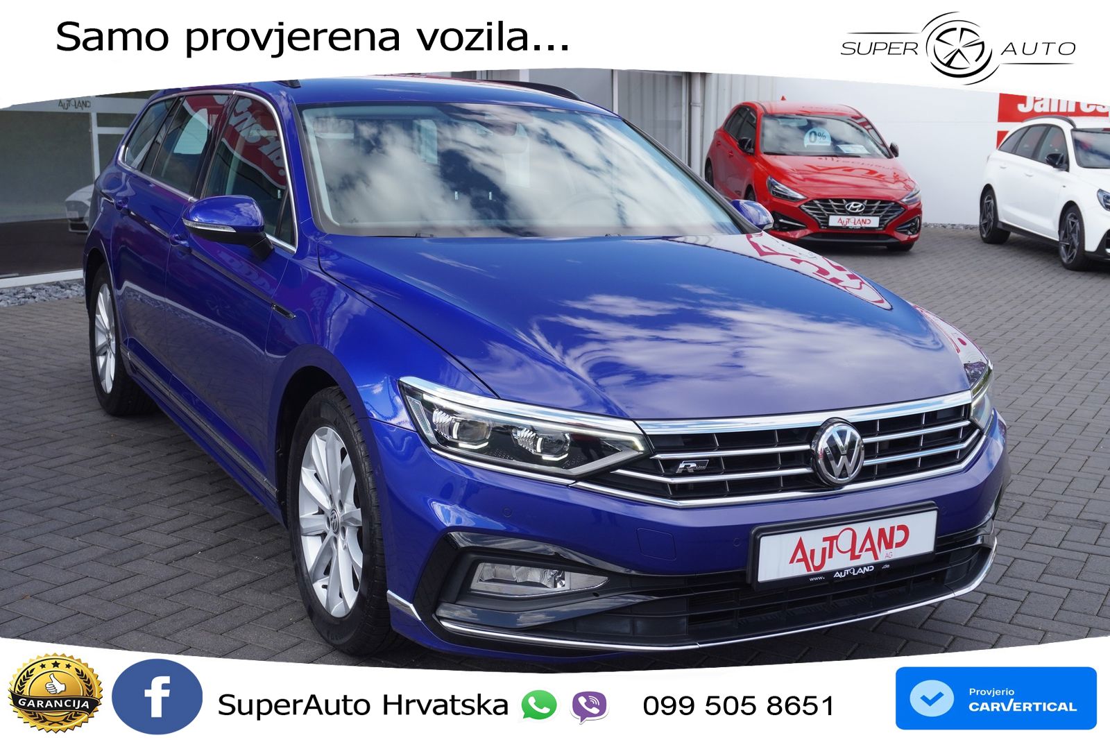 Volkswagen Passat Variant 1.5 TSI (150 KS) ACT R-Line LED+GR SJED+ACC