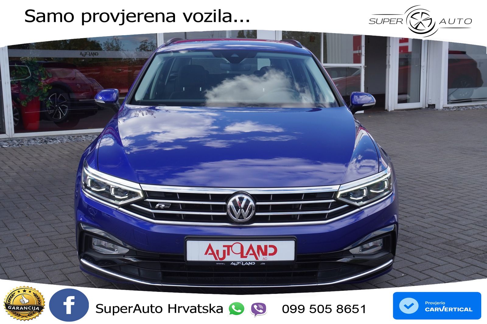 Volkswagen Passat Variant 1.5 TSI (150 KS) ACT R-Line LED+GR SJED+ACC