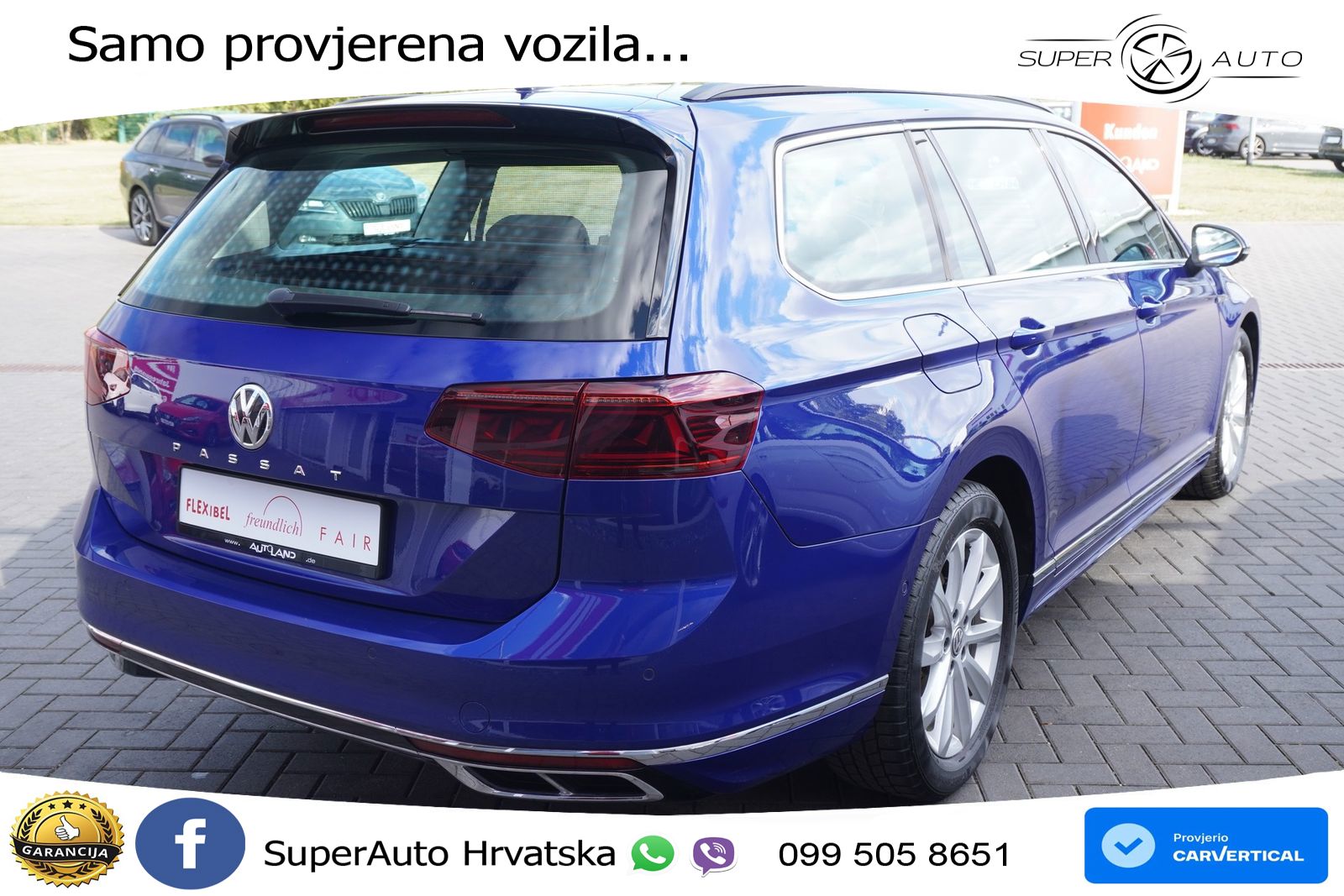 Volkswagen Passat Variant 1.5 TSI (150 KS) ACT R-Line LED+GR SJED+ACC