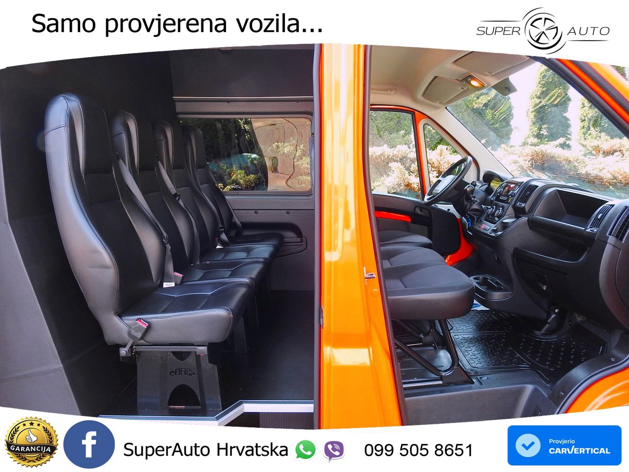Peugeot BOXER KASTENWAGEN DOPPELKABINE 7 SITZE 120 KS