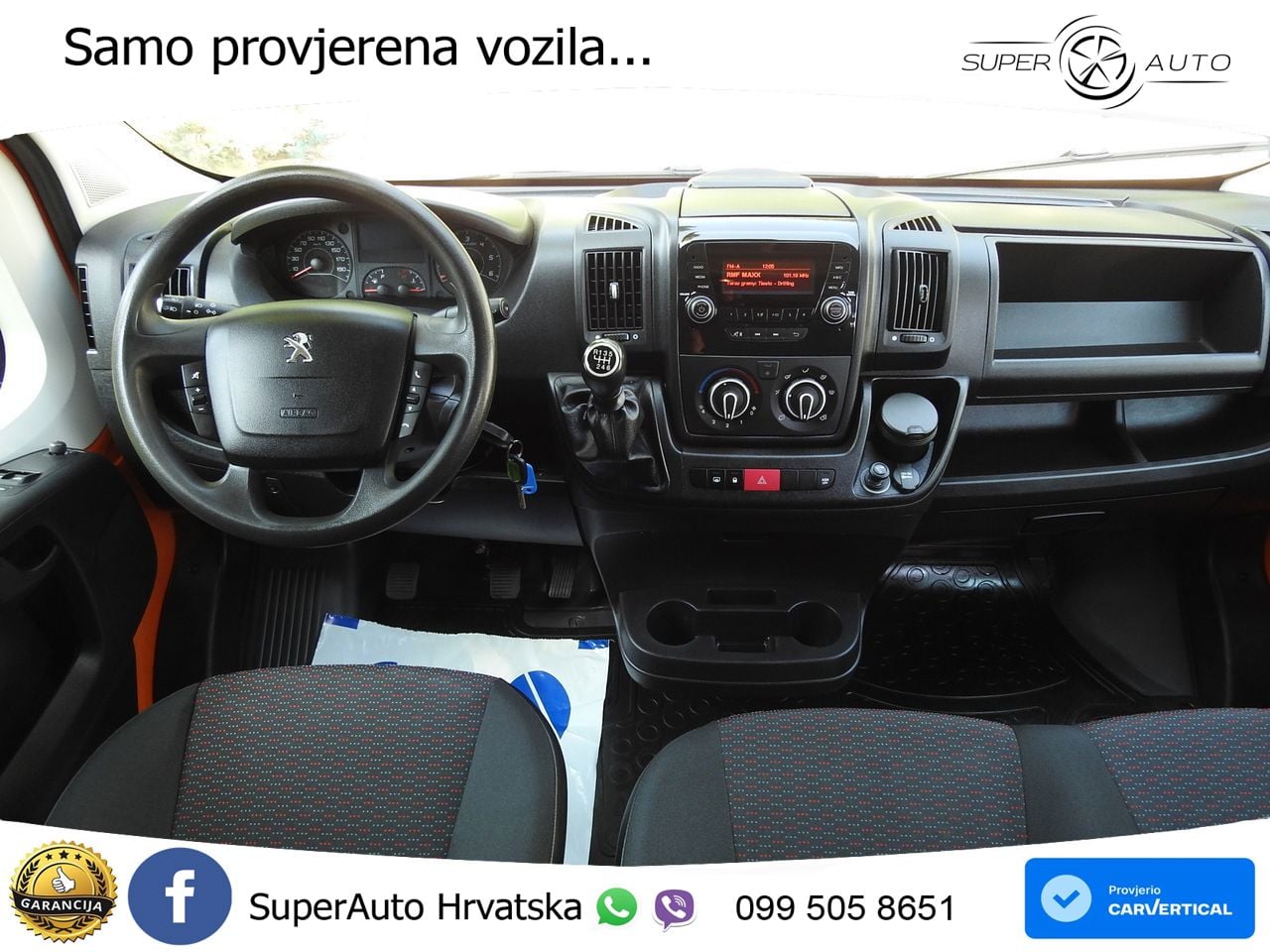 Peugeot BOXER KASTENWAGEN DOPPELKABINE 7 SITZE 120 KS