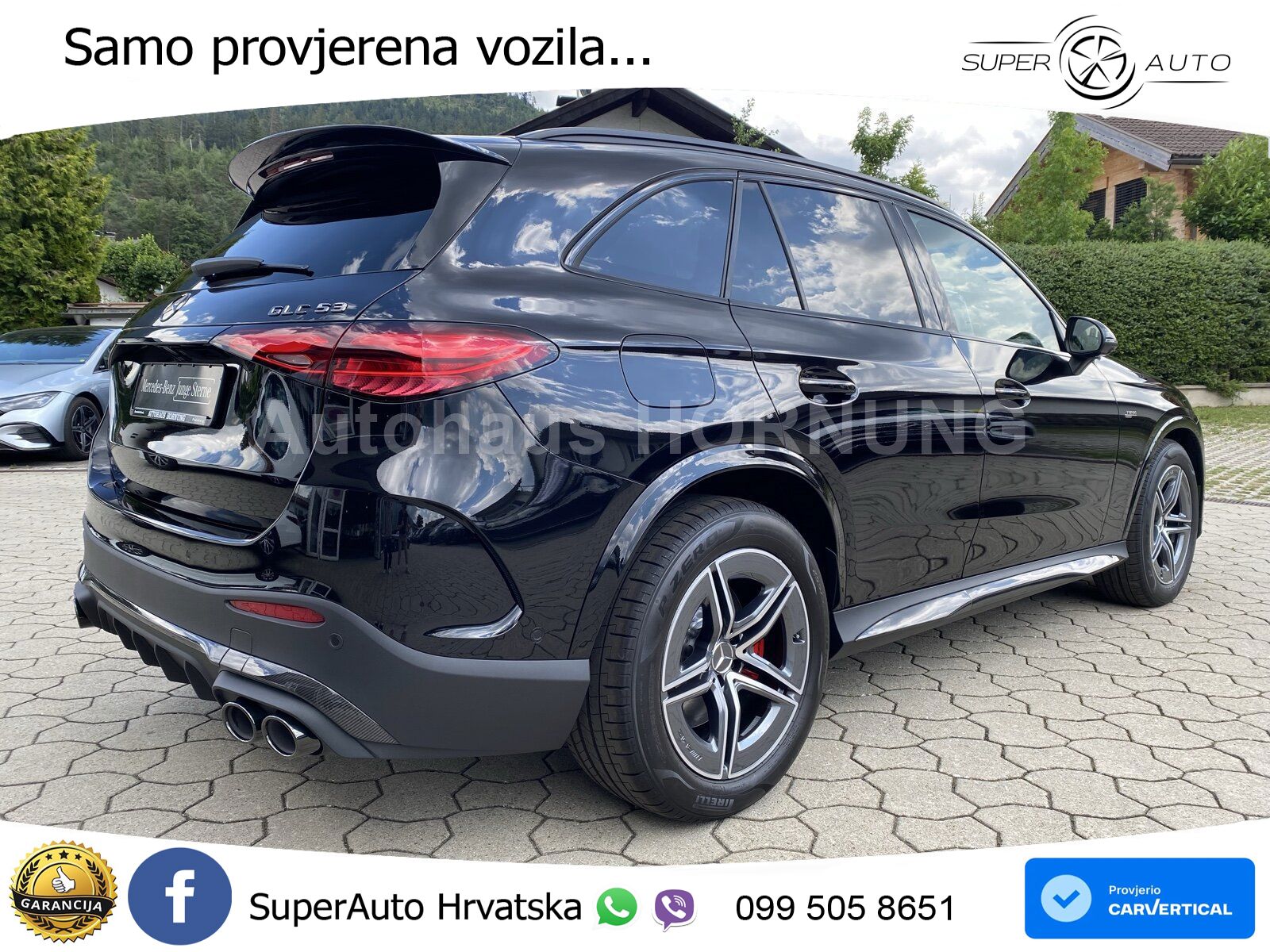 Mercedes AMG GLC 53 (449 KS) 4MATIC+ AMG SPEEDSHIFT TCT 9G ACC+HEAD+GR SJED+360+PANO