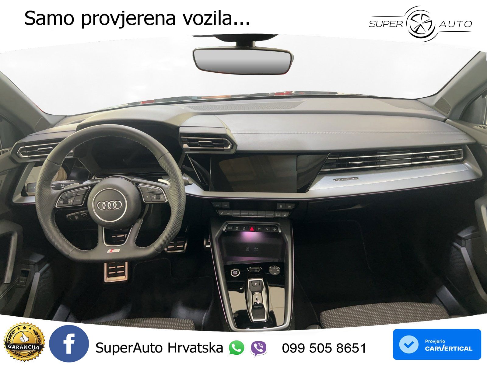 Audi A3 Sportback 40 TFSI (204 KS) quattro S tronic S line LED+GR SJED+ACC