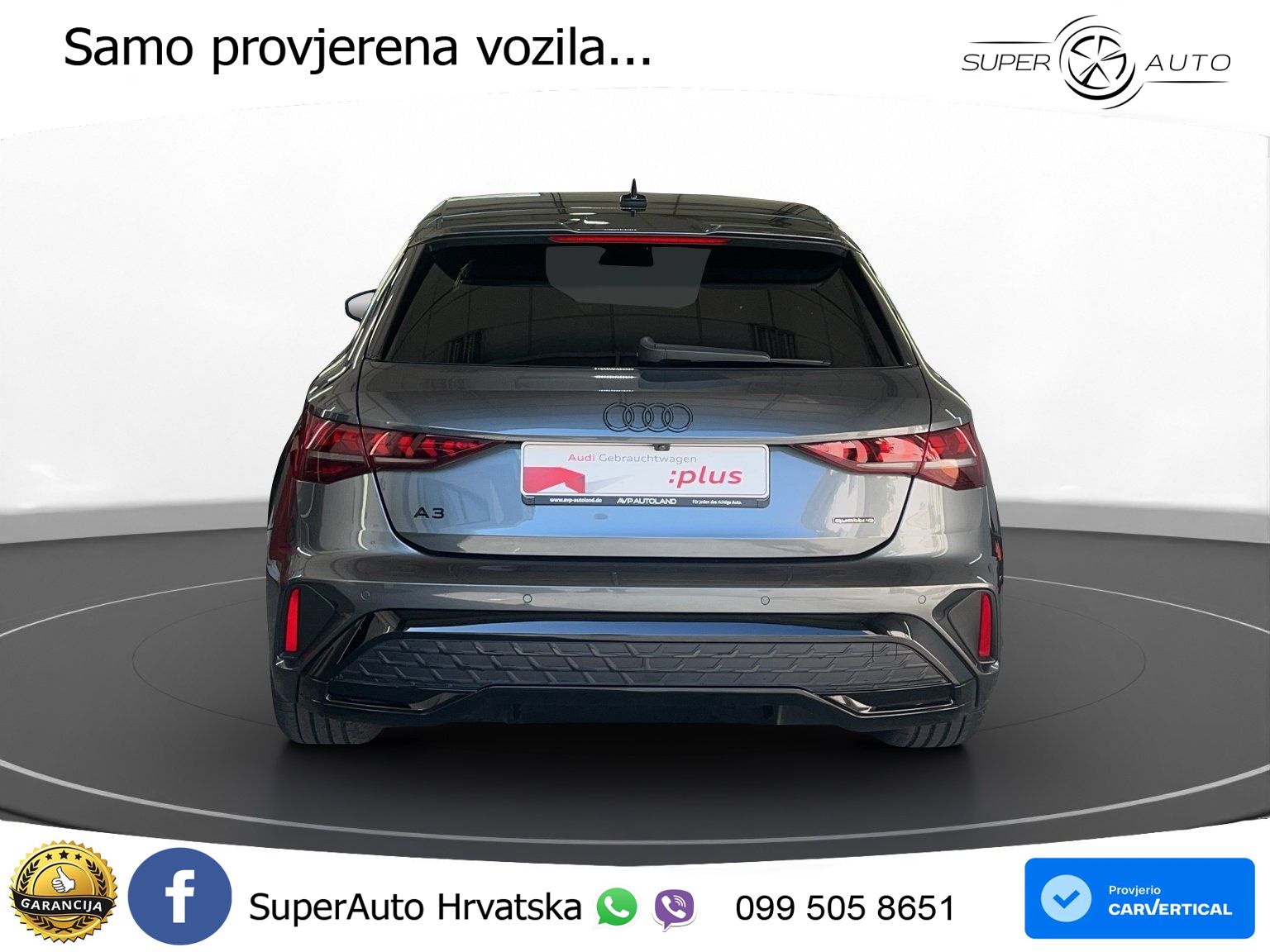 Audi A3 Sportback 40 TFSI (204 KS) quattro S tronic S line LED+GR SJED+ACC