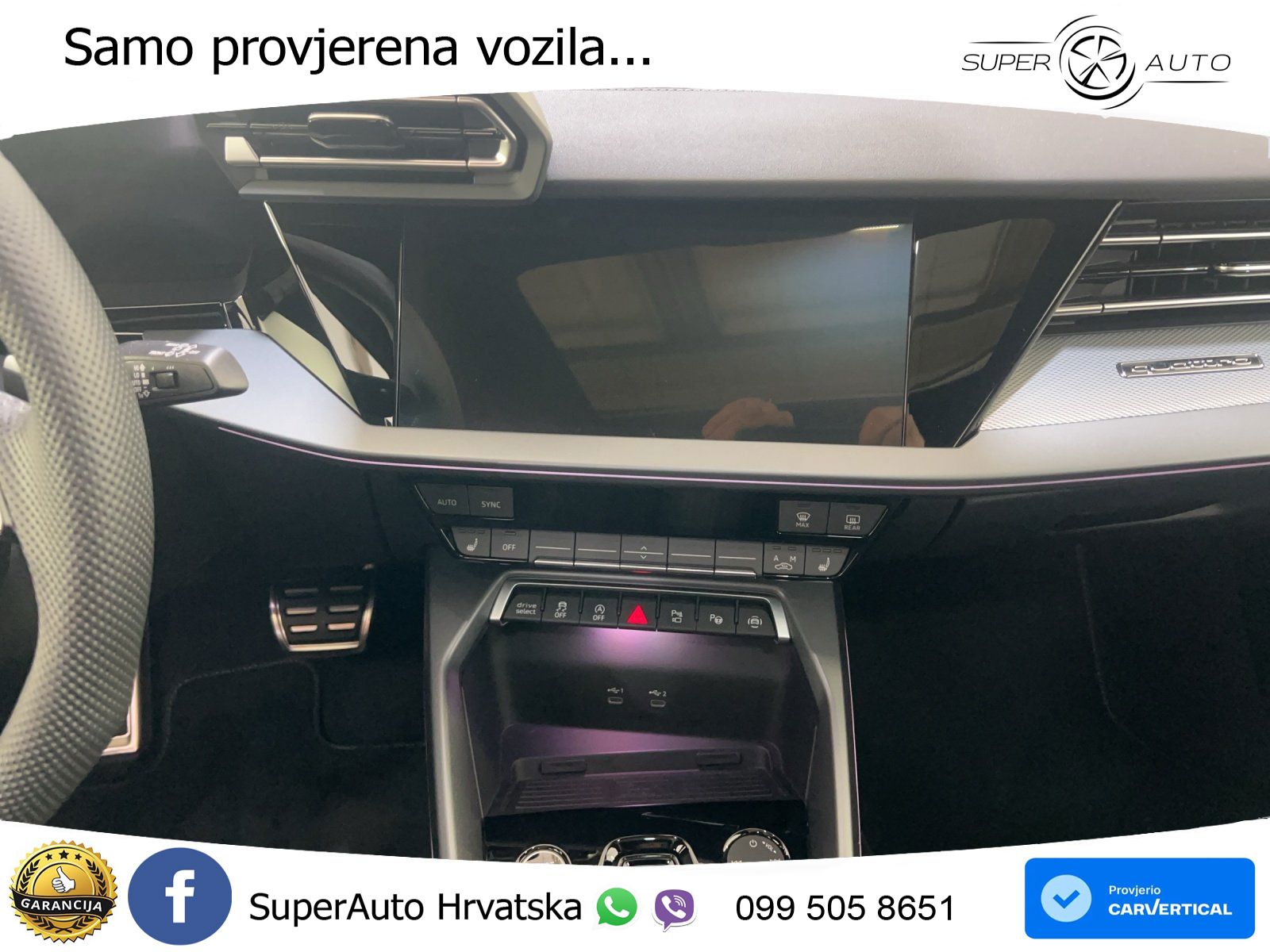 Audi A3 Sportback 40 TFSI (204 KS) quattro S tronic S line LED+GR SJED+ACC