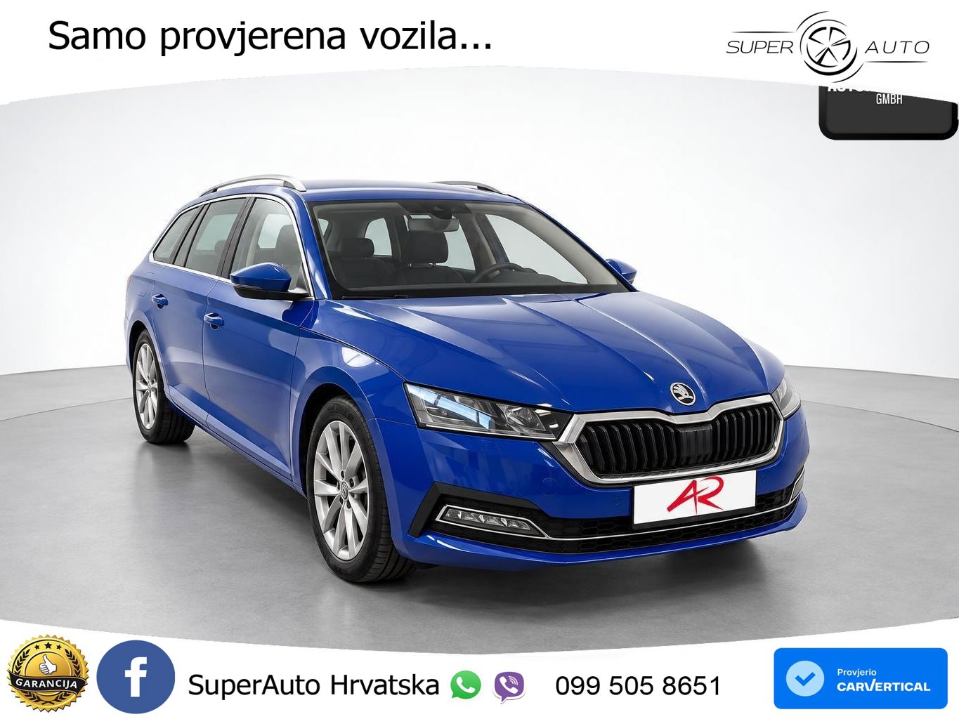 Škoda Octavia Combi 2.0 TDI (150 KS) DSG LED+GR SJED+ACC