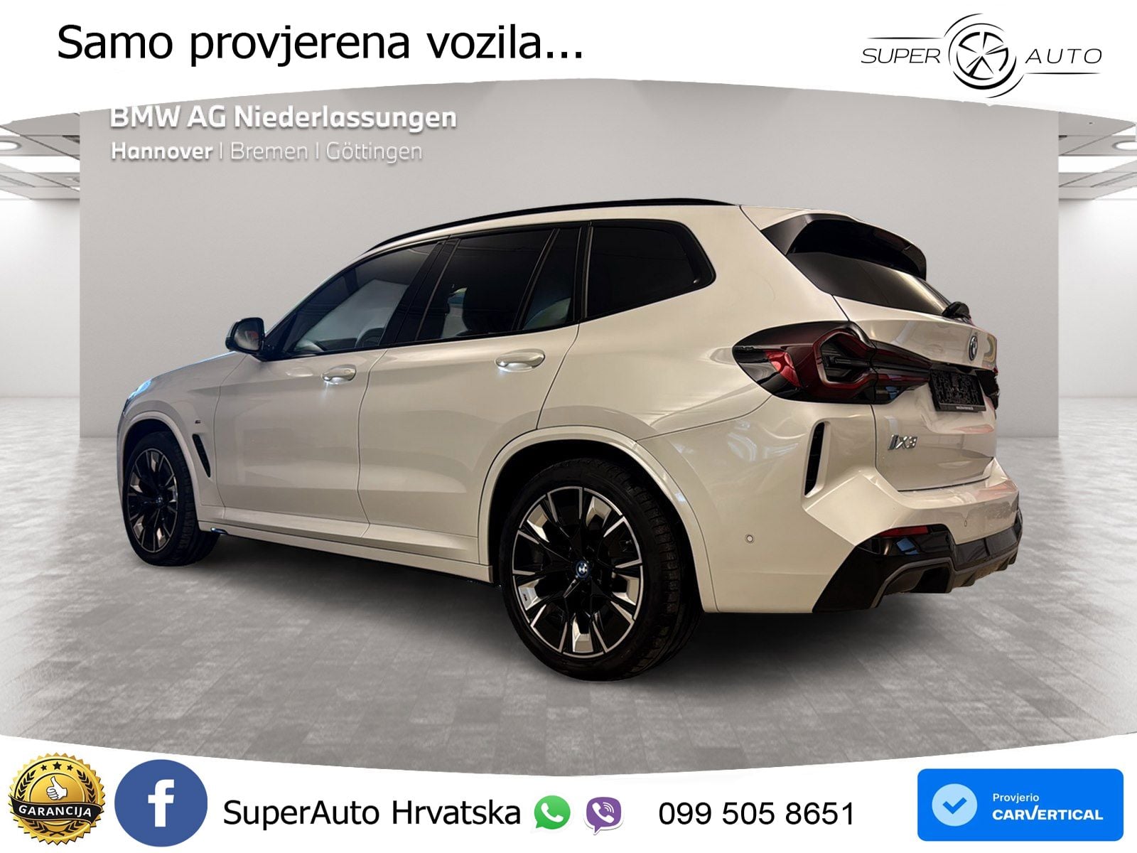 BMW iX3 80 kWh (286 KS) M Sport