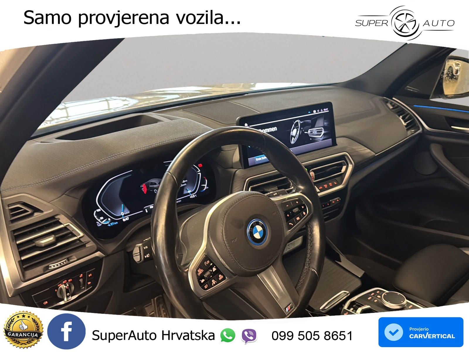 BMW iX3 80 kWh (286 KS) M Sport