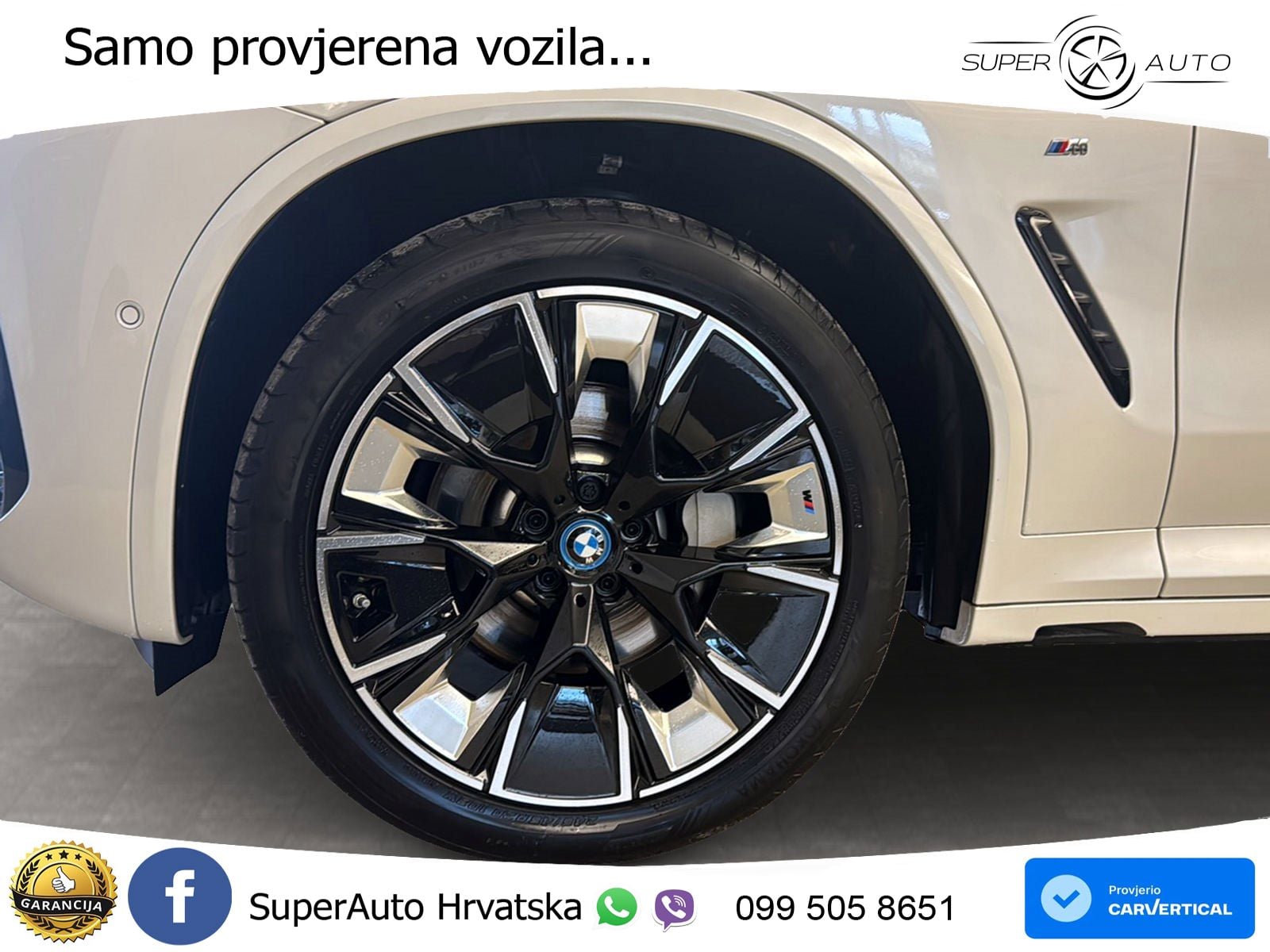 BMW iX3 80 kWh (286 KS) M Sport