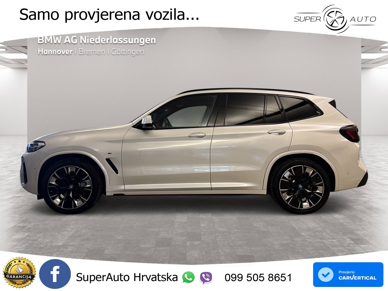 BMW iX3 80 kWh (286 KS) M Sport