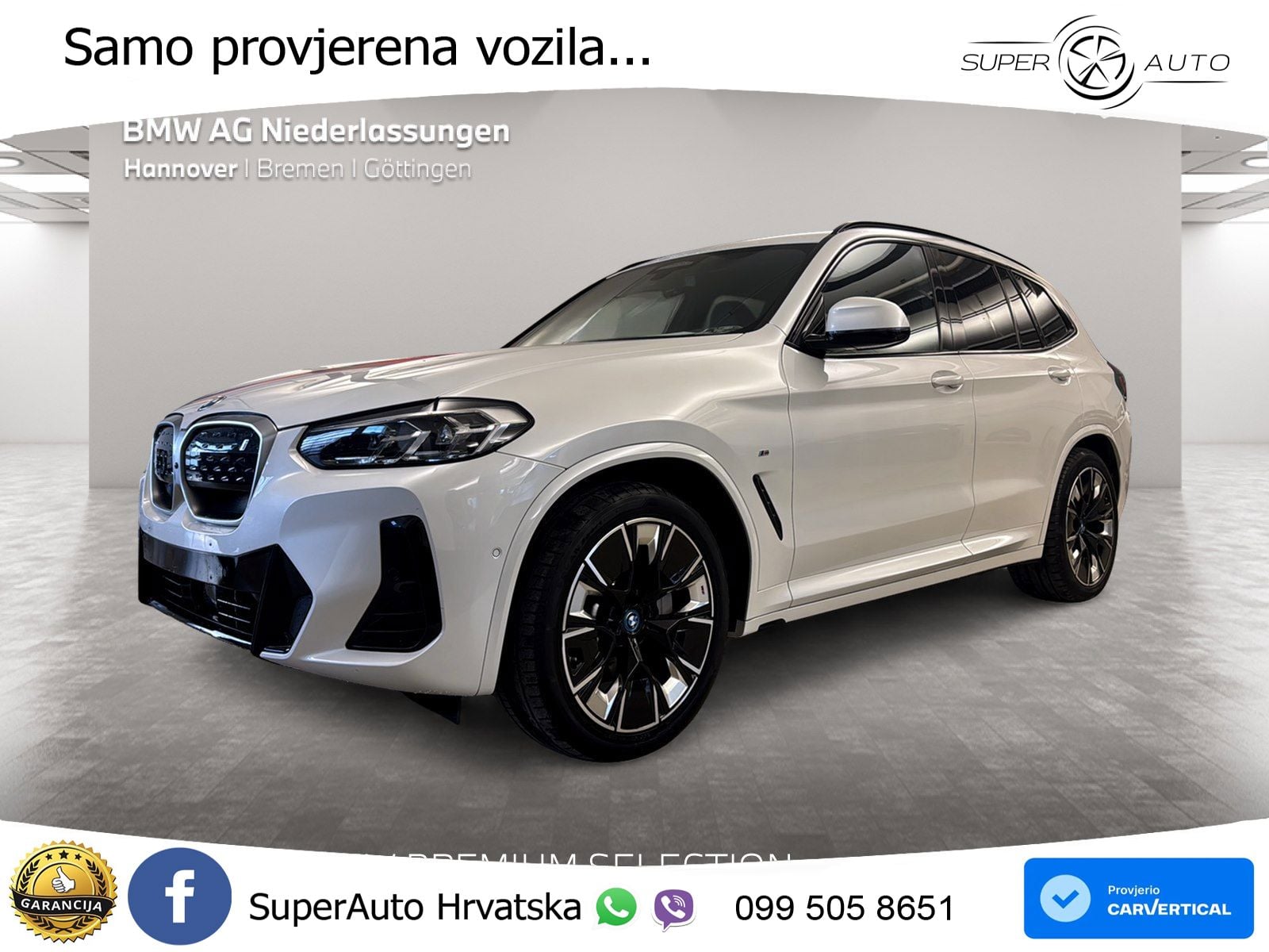 BMW iX3 80 kWh (286 KS) M Sport