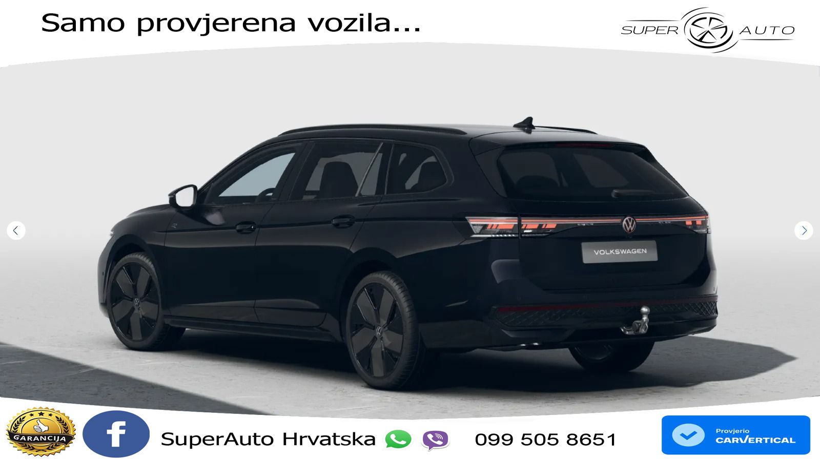 Volkswagen Passat Variant 2.0 TDI (193 KS) 4MOTION DSG R-Line LED+GR SJED+ACC