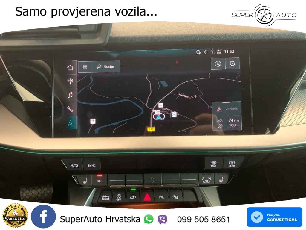 Audi A3 40 TFSIe (204 KS) S tronic LED+GR SJED+ACC