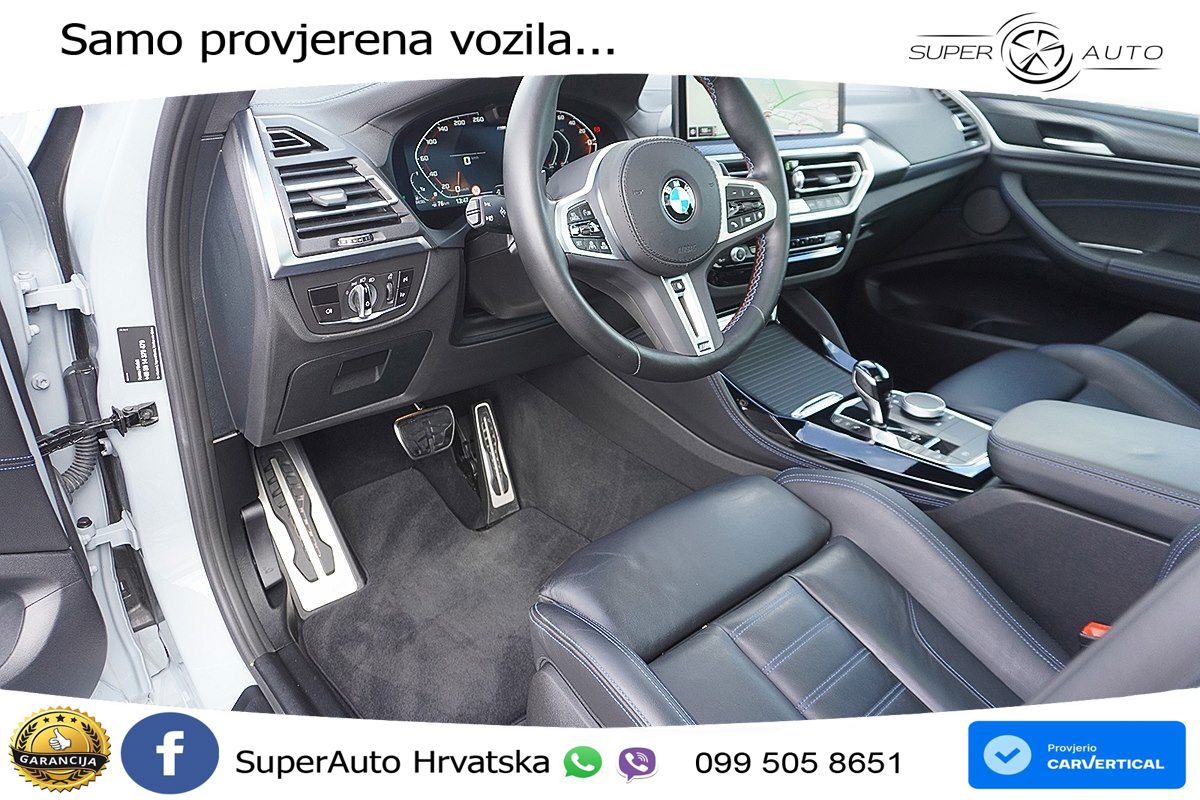 BMW X4 M40d (340 KS) xDrive Steptronic ACC+HEAD+4xGR SJED+360+PANO