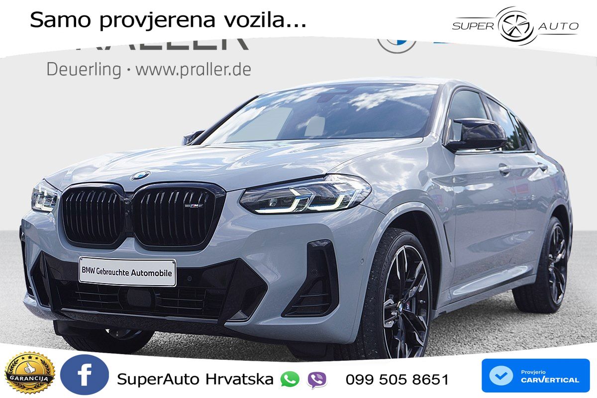 BMW X4 M40d (340 KS) xDrive Steptronic ACC+HEAD+4xGR SJED+360+PANO