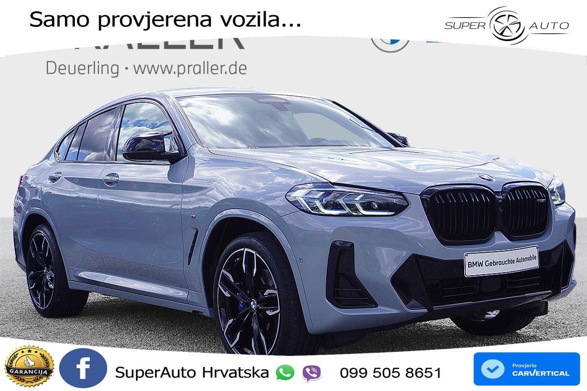 BMW X4 M40d (340 KS) xDrive Steptronic ACC+HEAD+4xGR SJED+360+PANO
