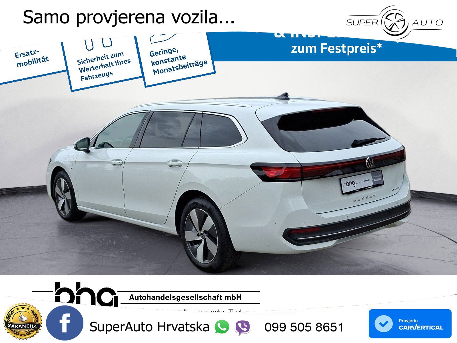 Volkswagen Passat Variant 1.5 TSI (204 KS) eHybrid DSG Business LED+GR SJED+ACC