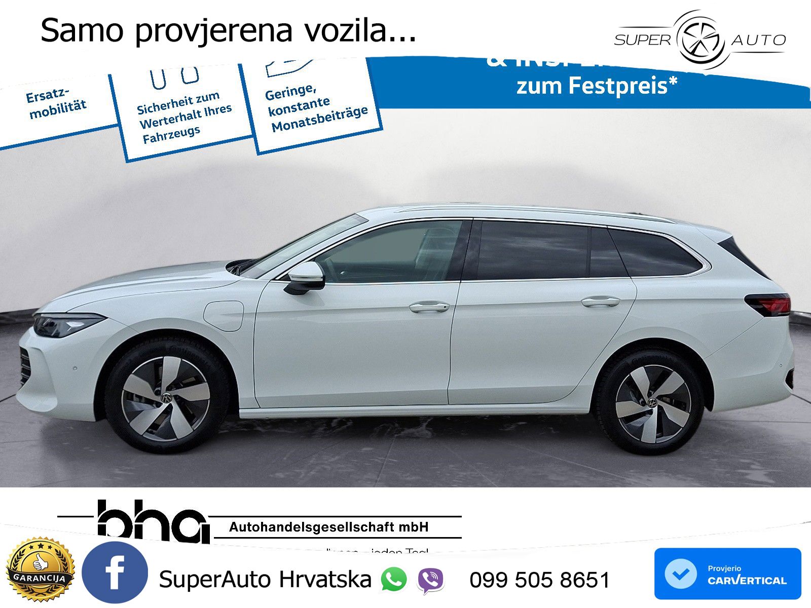 Volkswagen Passat Variant 1.5 TSI (204 KS) eHybrid DSG Business LED+GR SJED+ACC