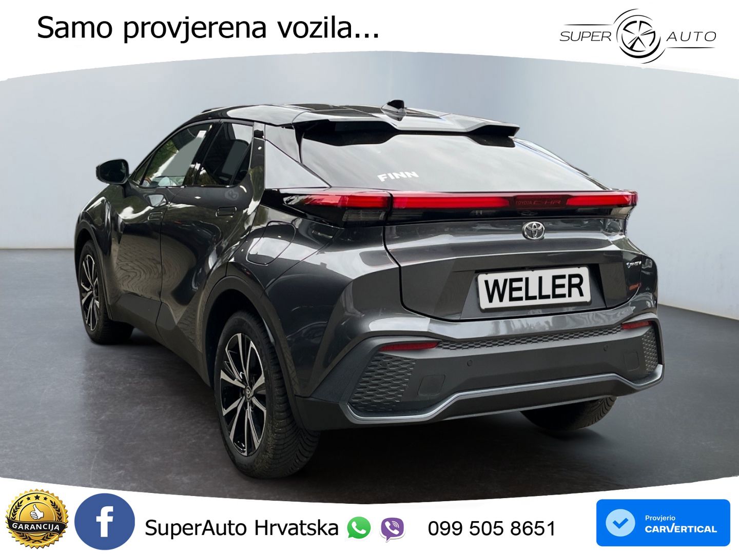 Toyota C-HR 2.0 (223 KS) PHEV e-CVT Teamplayer LED+GR SJED+ACC