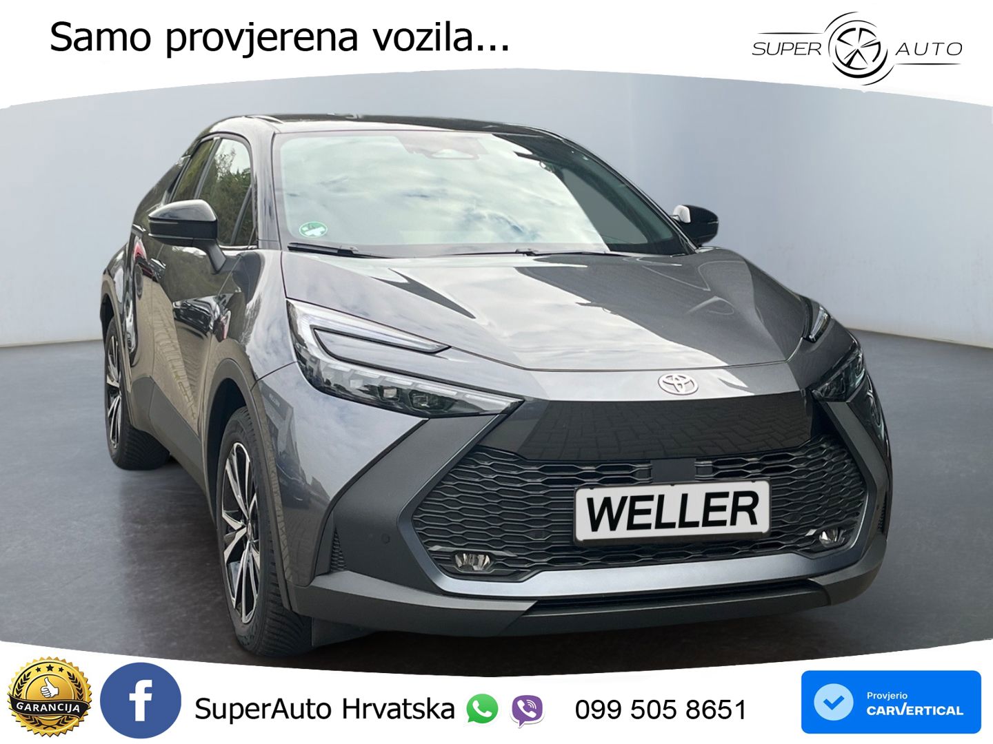 Toyota C-HR 2.0 (223 KS) PHEV e-CVT Teamplayer LED+GR SJED+ACC