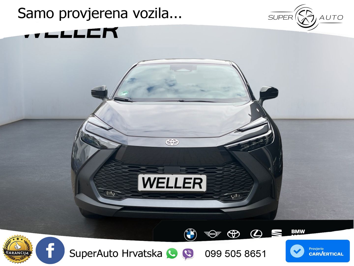 Toyota C-HR 2.0 (223 KS) PHEV e-CVT Teamplayer LED+GR SJED+ACC