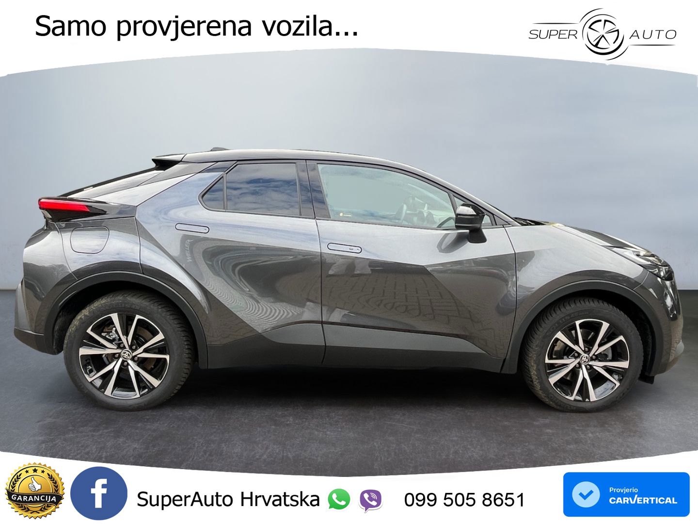 Toyota C-HR 2.0 (223 KS) PHEV e-CVT Teamplayer LED+GR SJED+ACC