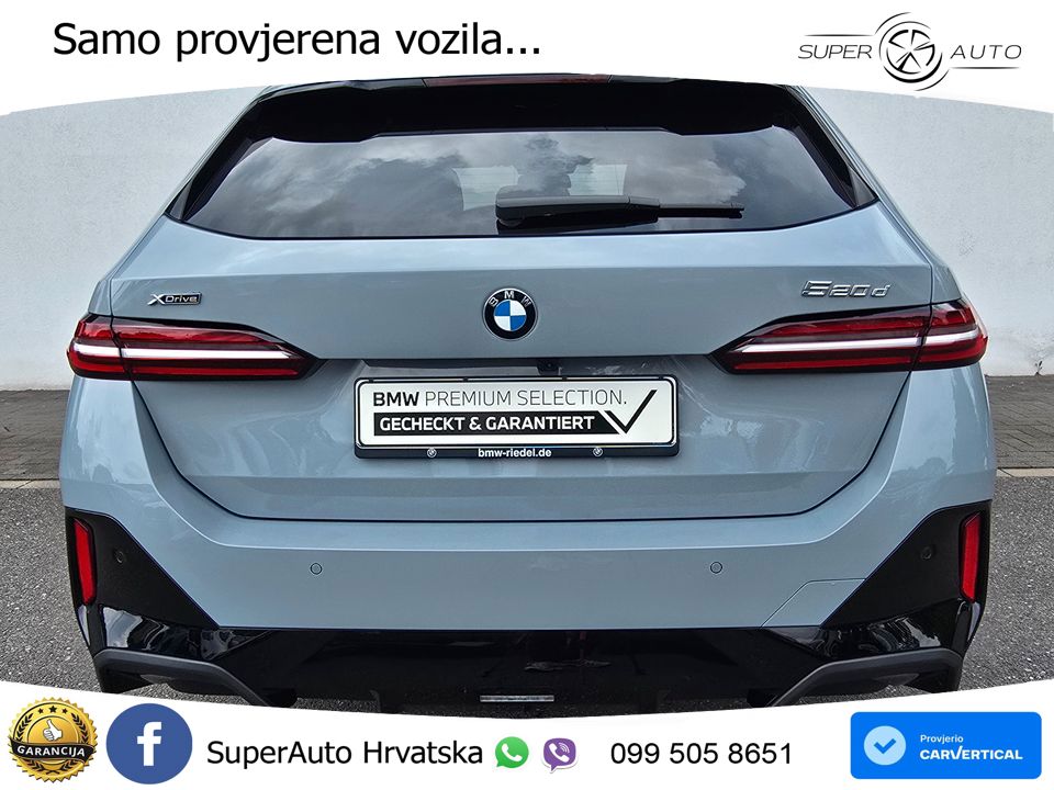 BMW 520d Touring (197 KS) xDrive Steptronic M Sport LED+GR SJED+ACC