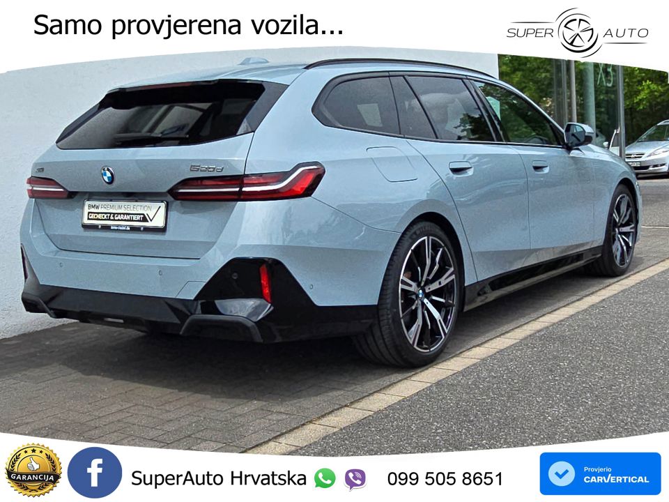 BMW 520d Touring (197 KS) xDrive Steptronic M Sport LED+GR SJED+ACC
