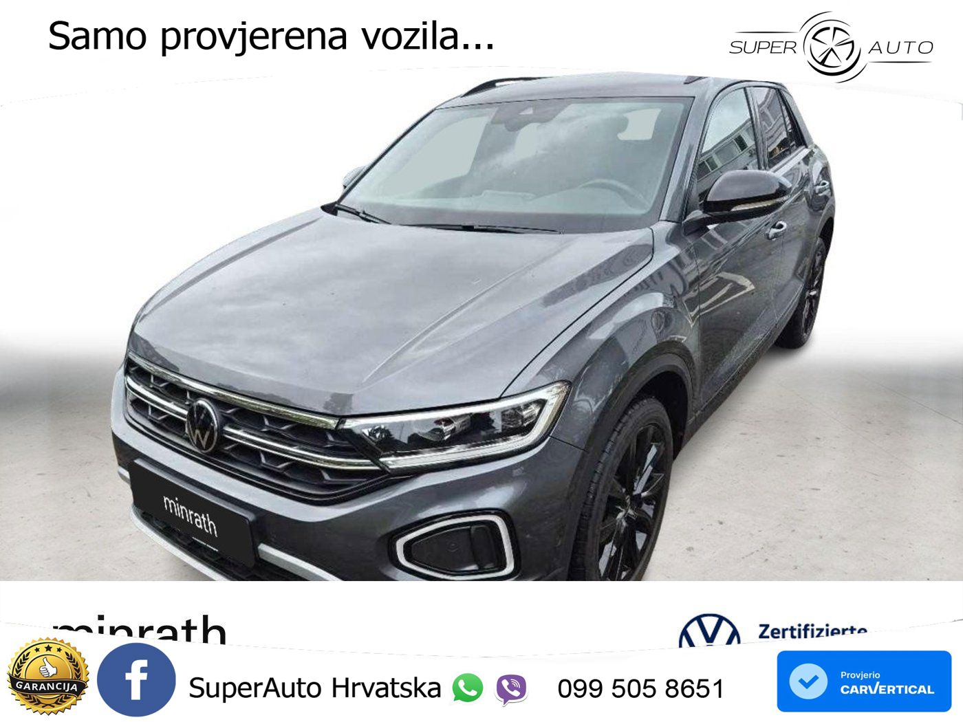 Volkswagen T-Roc 1.5 TSI (150 KS) DSG LED+GR SJED+ACC