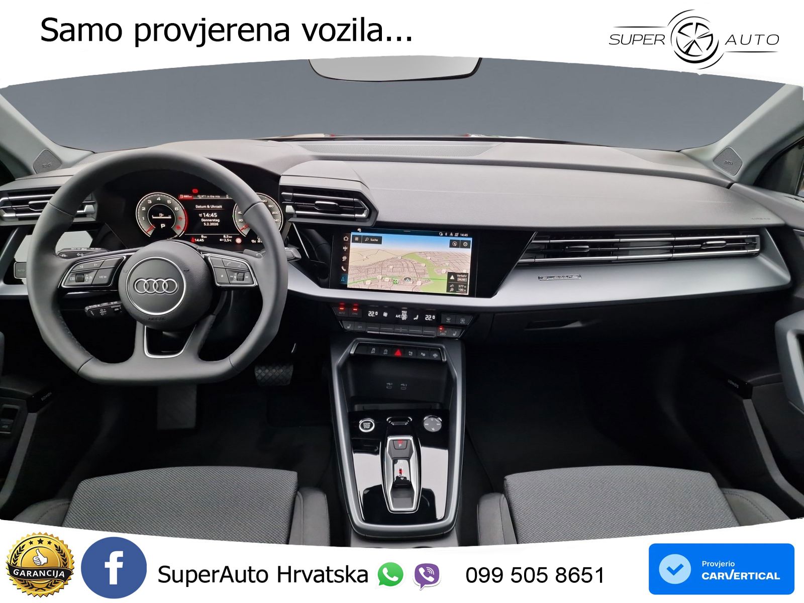 Audi A3 Sportback 40 TFSI (204 KS) quattro S tronic S line LED+GR SJED+ACC