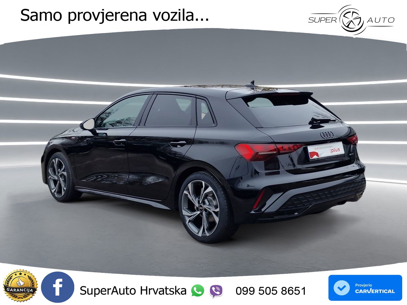 Audi A3 Sportback 40 TFSI (204 KS) quattro S tronic S line LED+GR SJED+ACC
